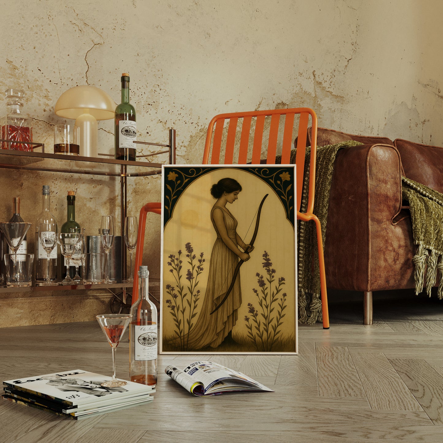 Archer Maiden in Lavender