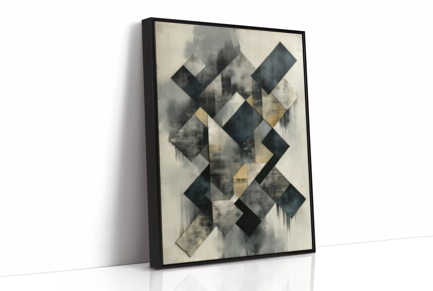 Geometric Shadows Dance At Dawn