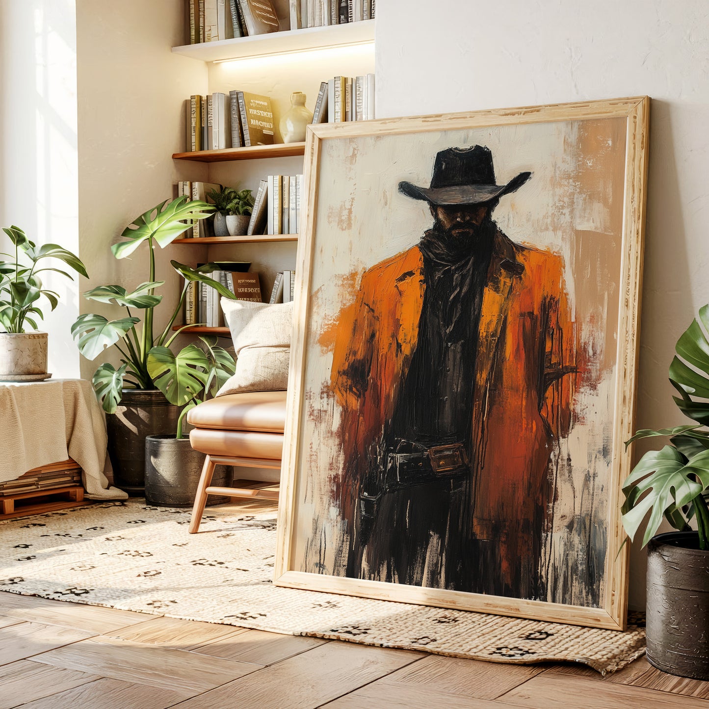 The Drifter in Ember Coat