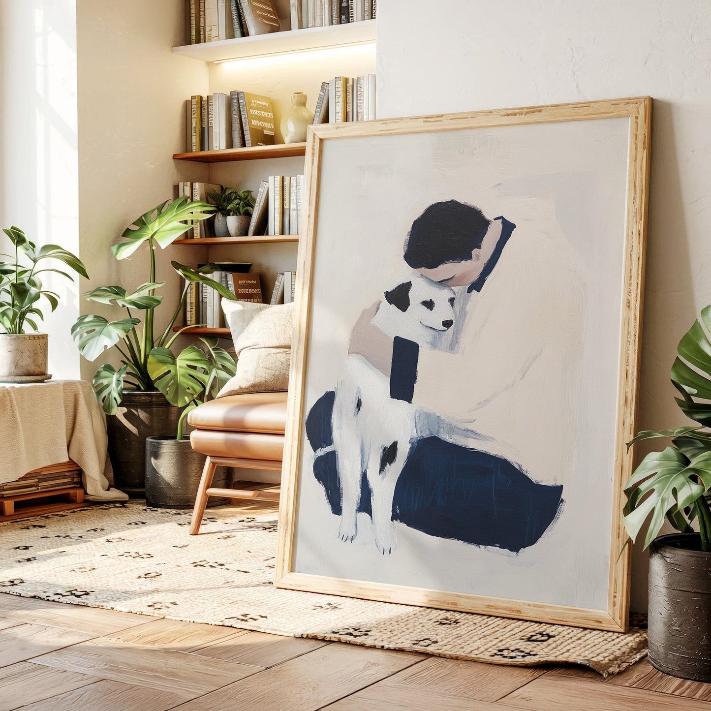 Quiet Moments With Spotted Friend