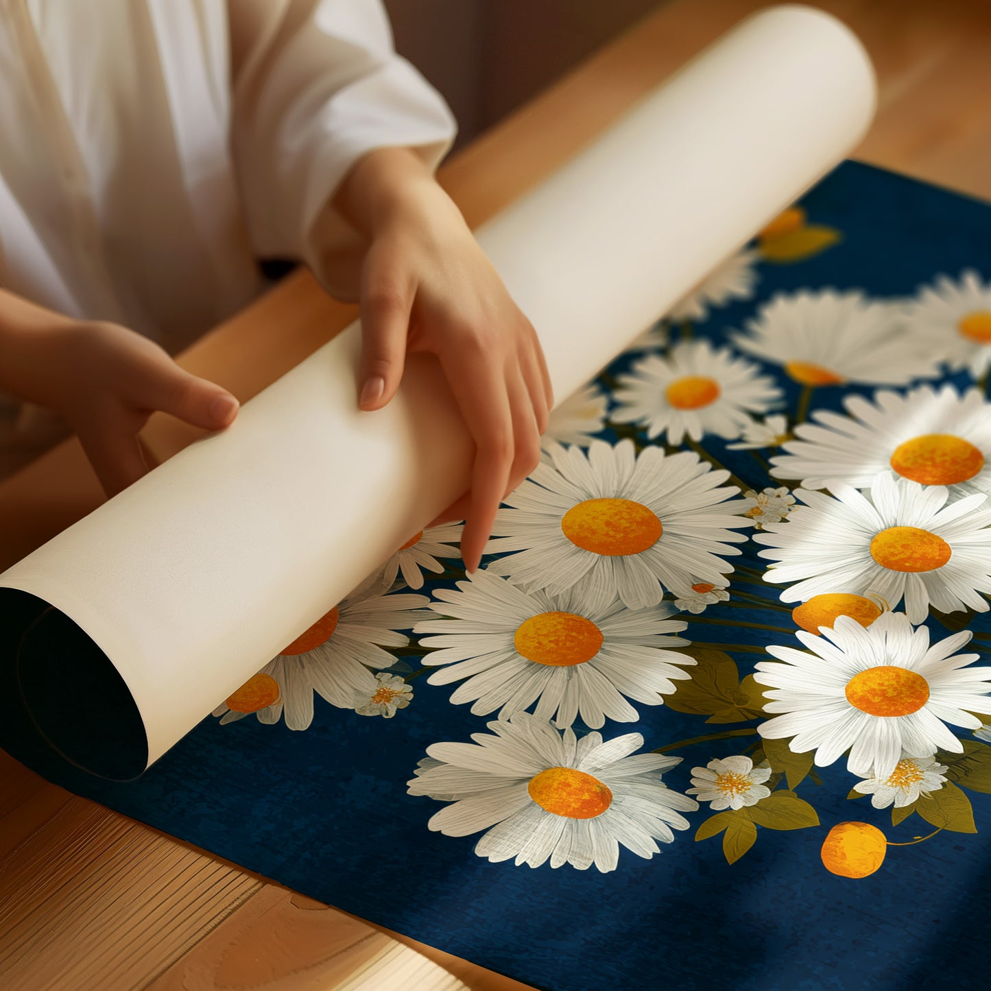 She Filled the Room With Daisies