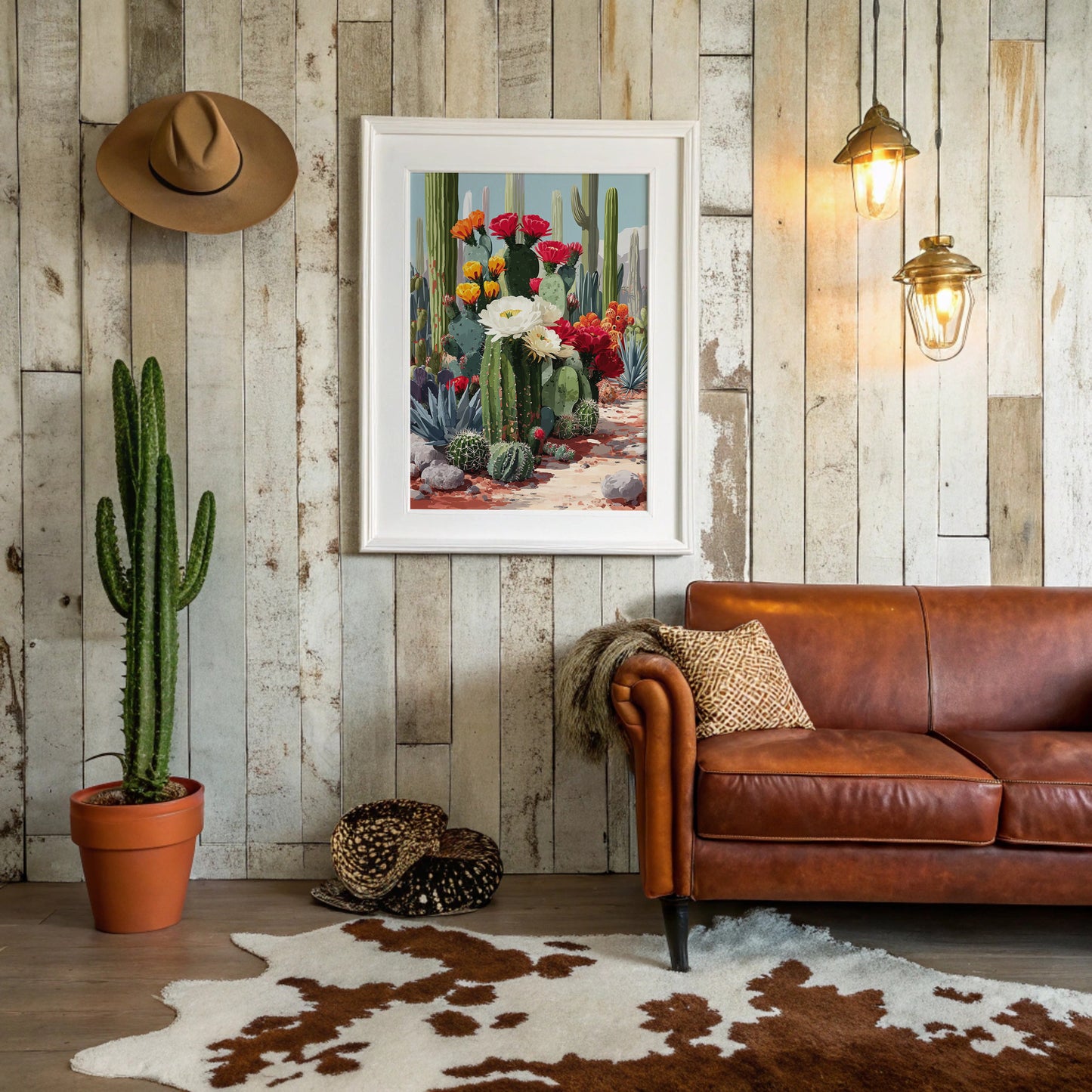 Cactus Blooms Paint Desert Poetry