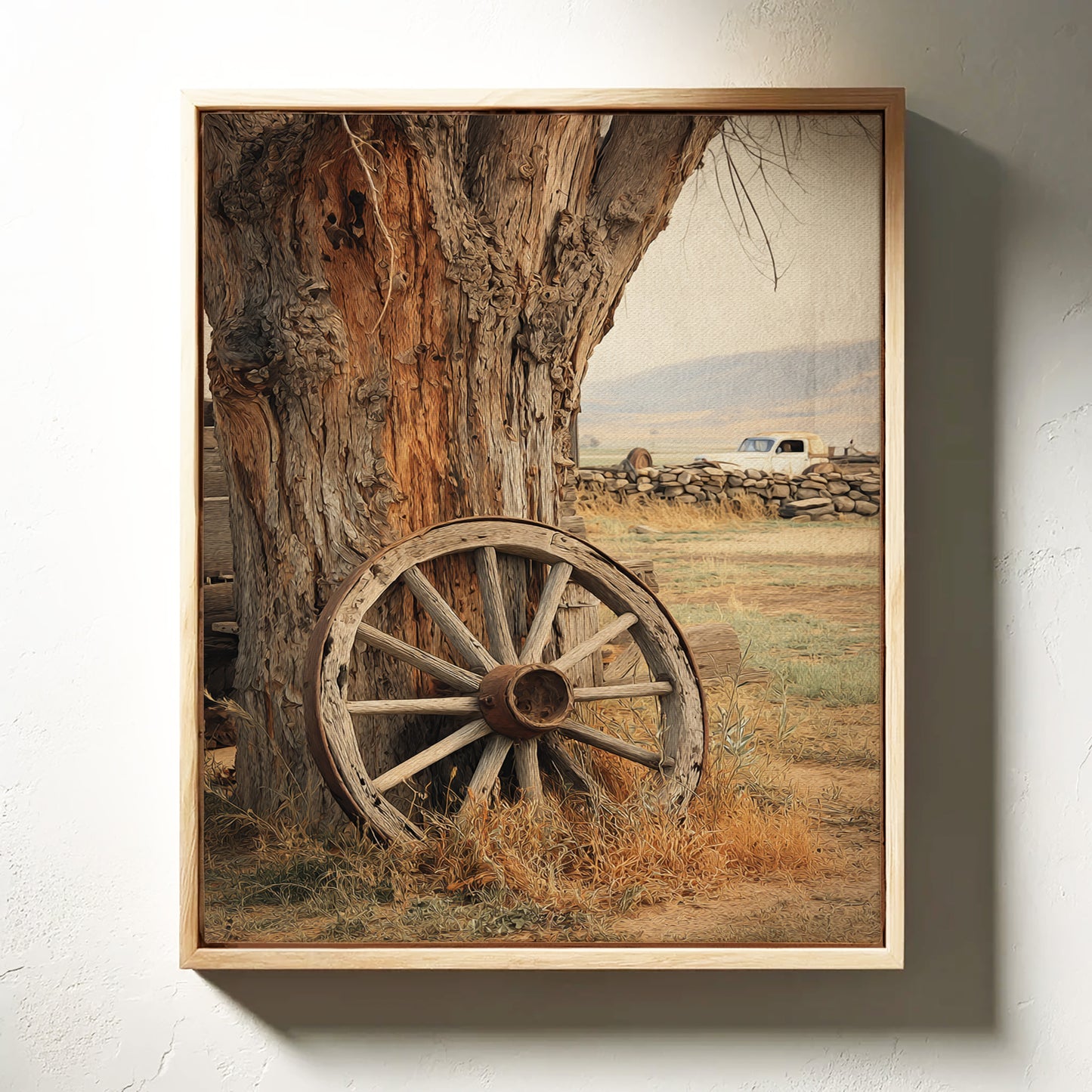 Tales Carved Into Weathered Grain