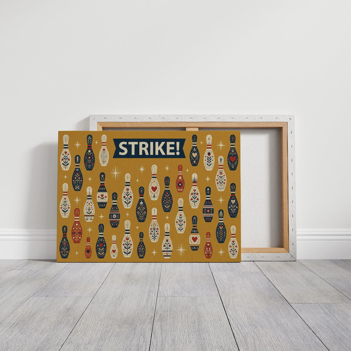 Strike! Pins and Needlepoint