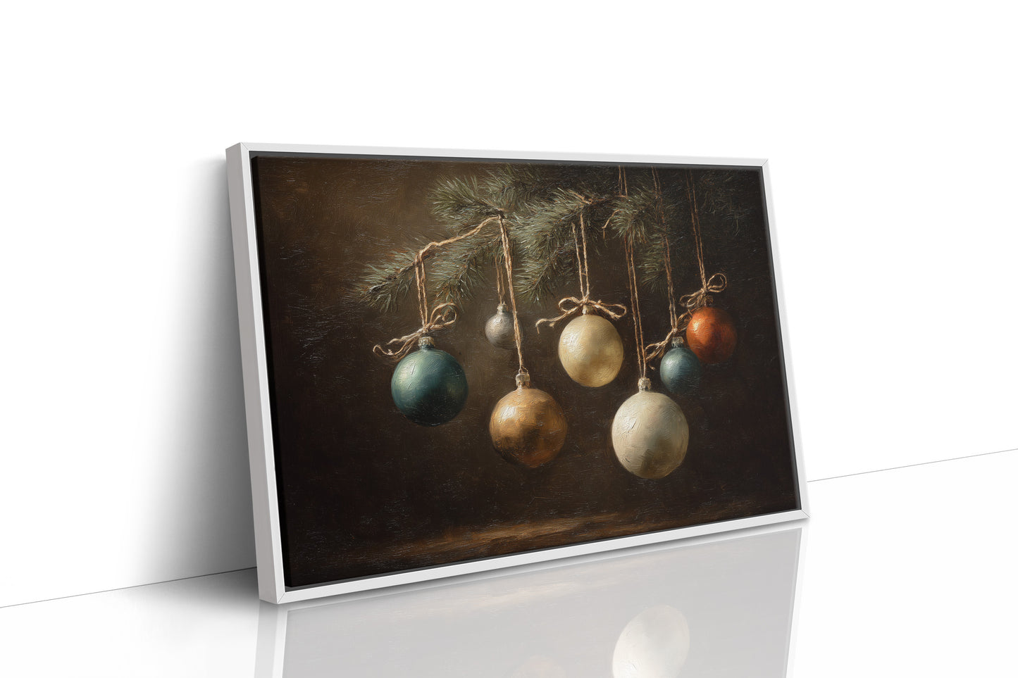 Still Life of Hanging Ornaments