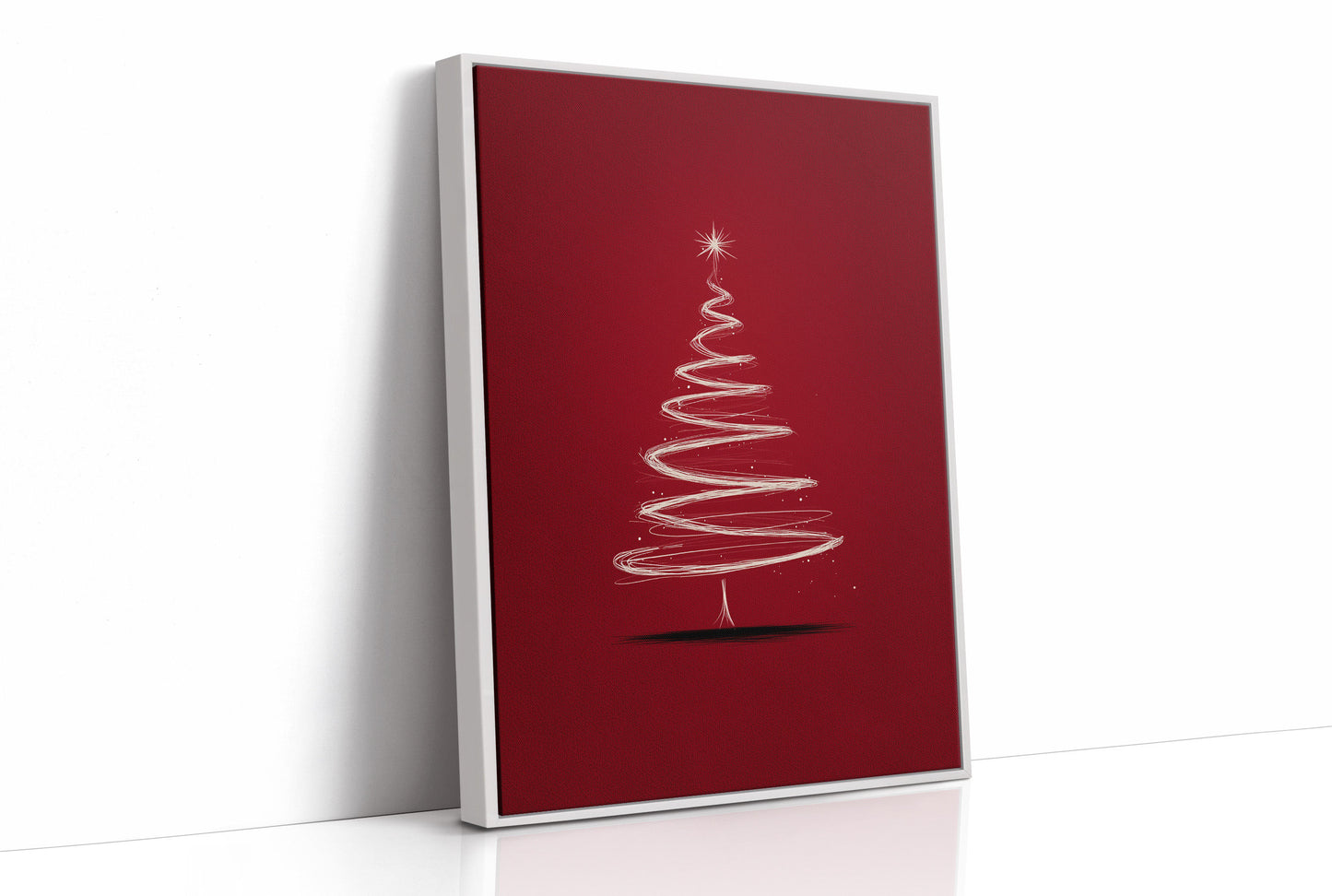Dancing Lines Paint Christmas Magic