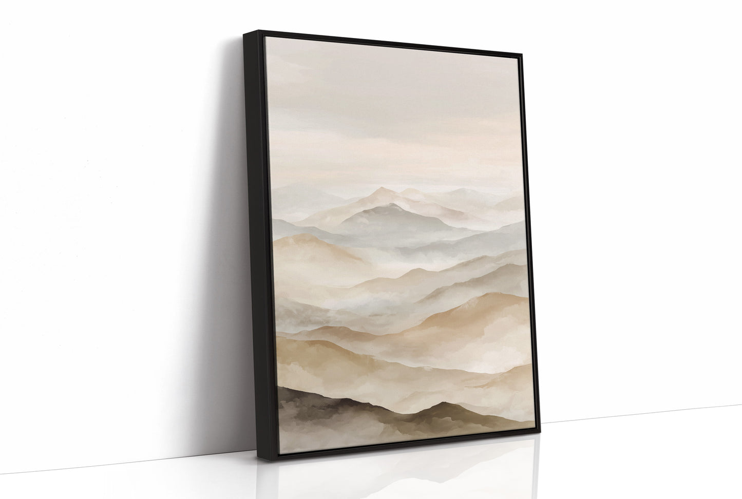 Peaks Float In Morning Mist