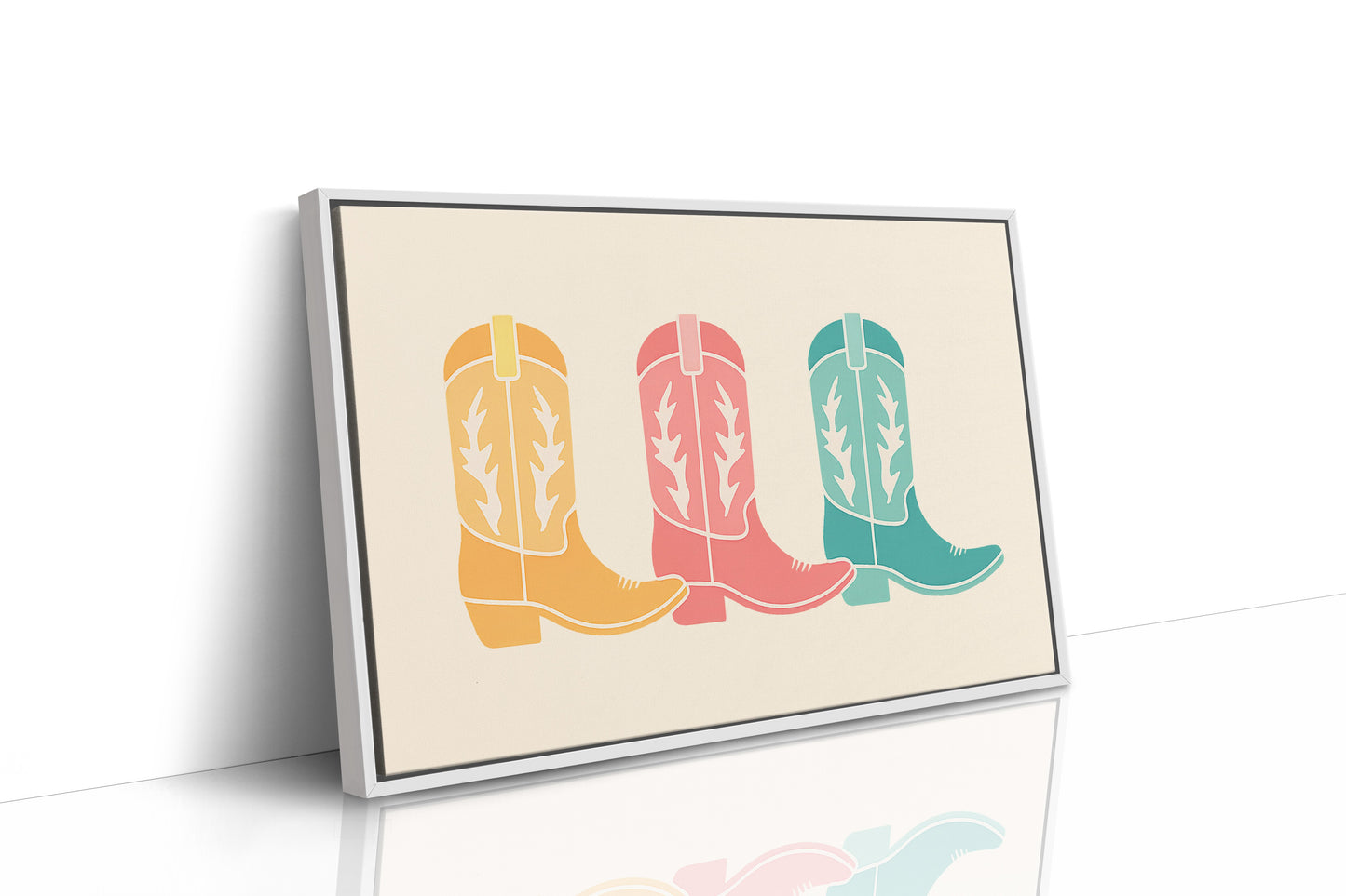 Pastel Boots March Forward Together