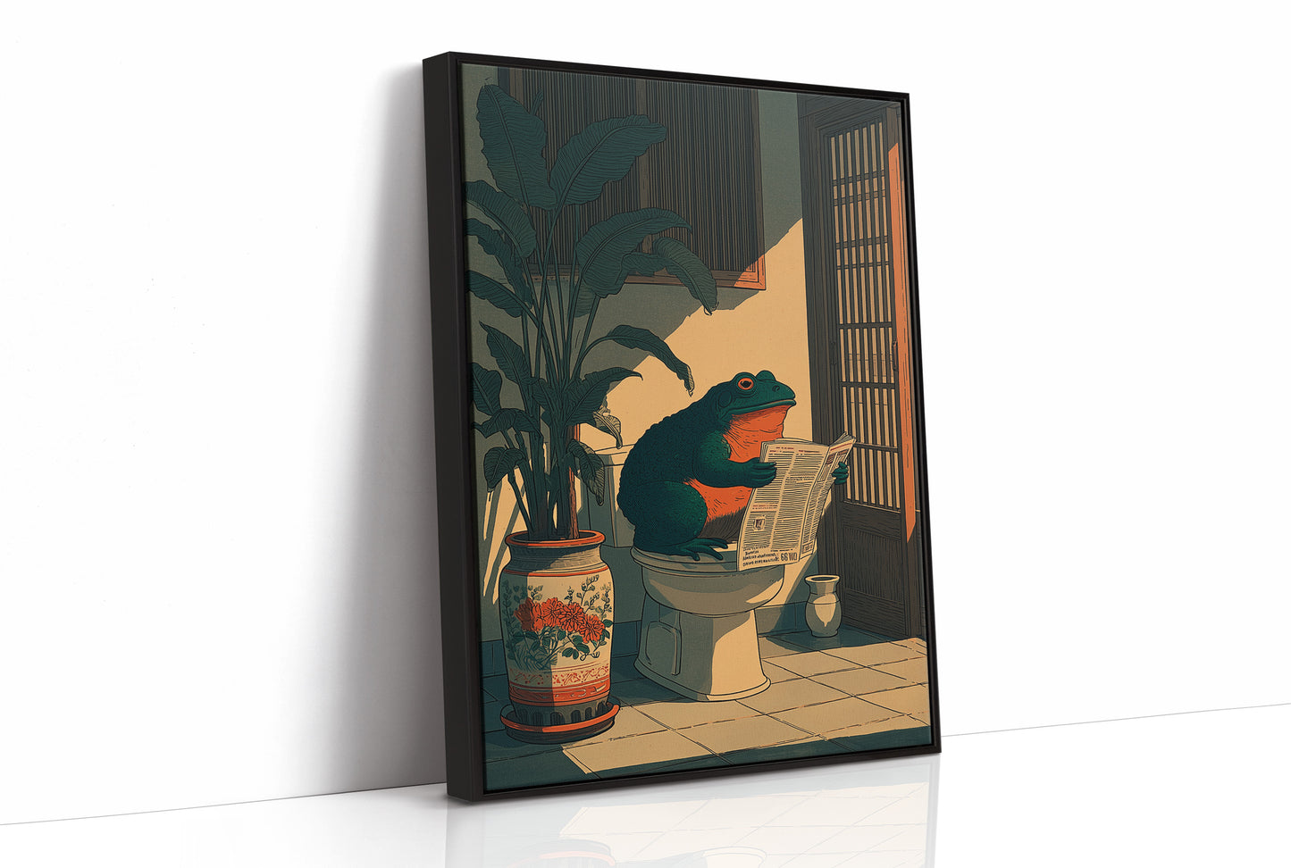 Wise Toad's Morning Paper Ritual