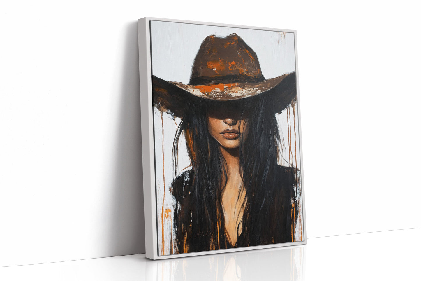 Ember Noir – Western Cowgirl Wall Art