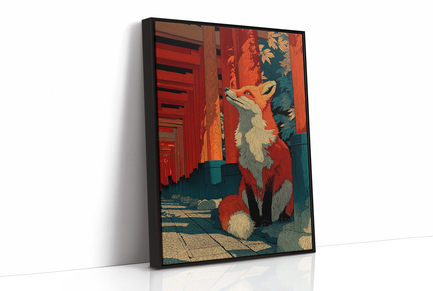 Fox at the Torii Gates
