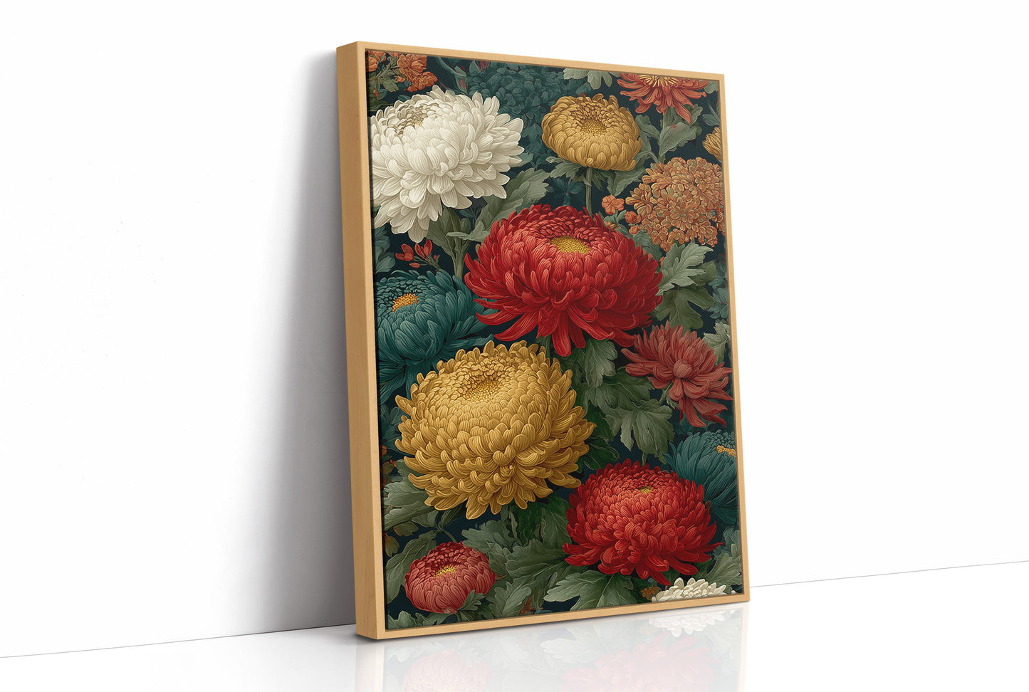 The Chrysanthemums Held Court