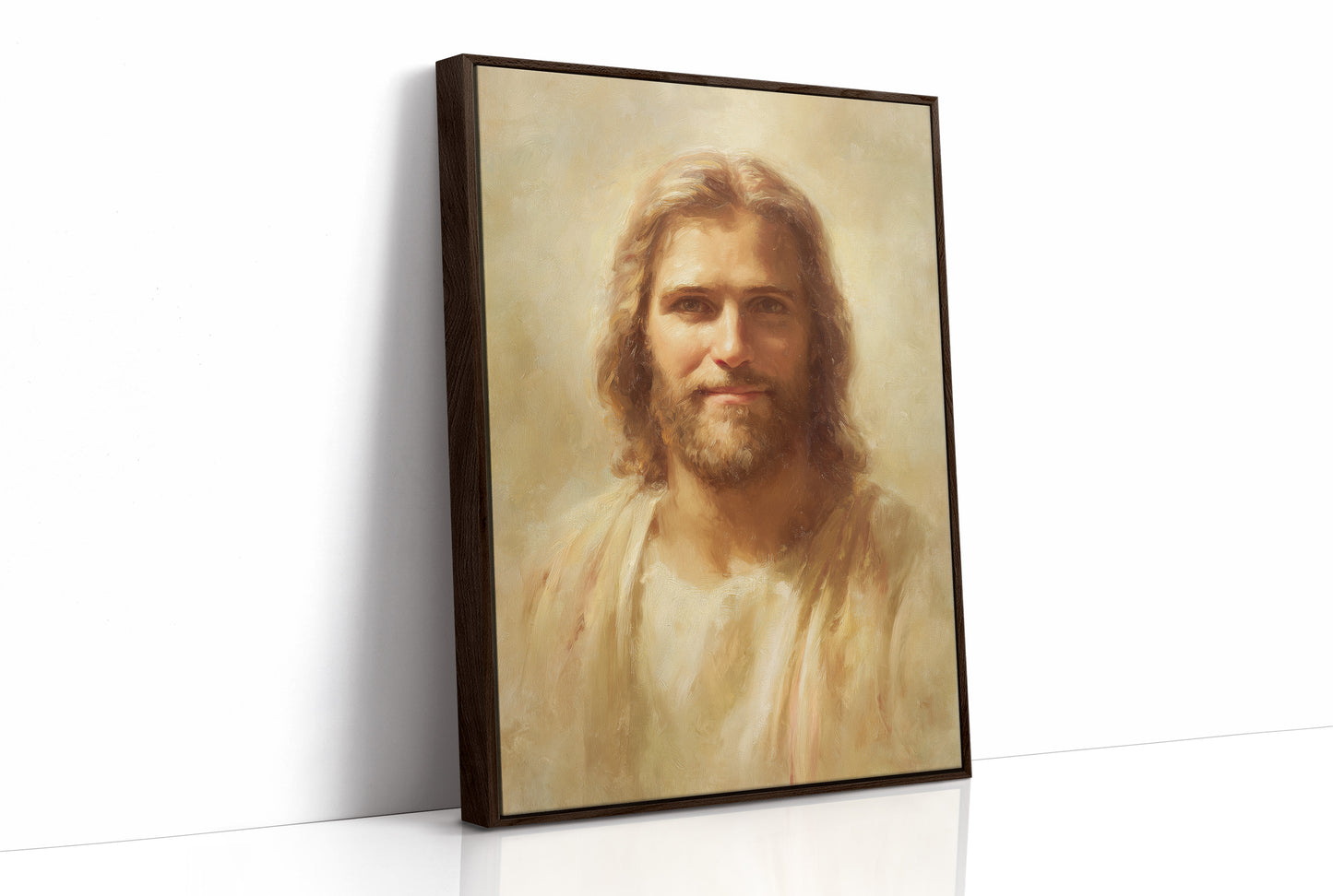 Divine Radiance Captured In Brushstrokes