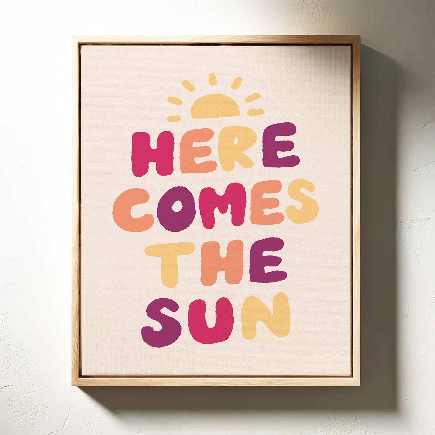 Sunrise Letters Sing Their Joy