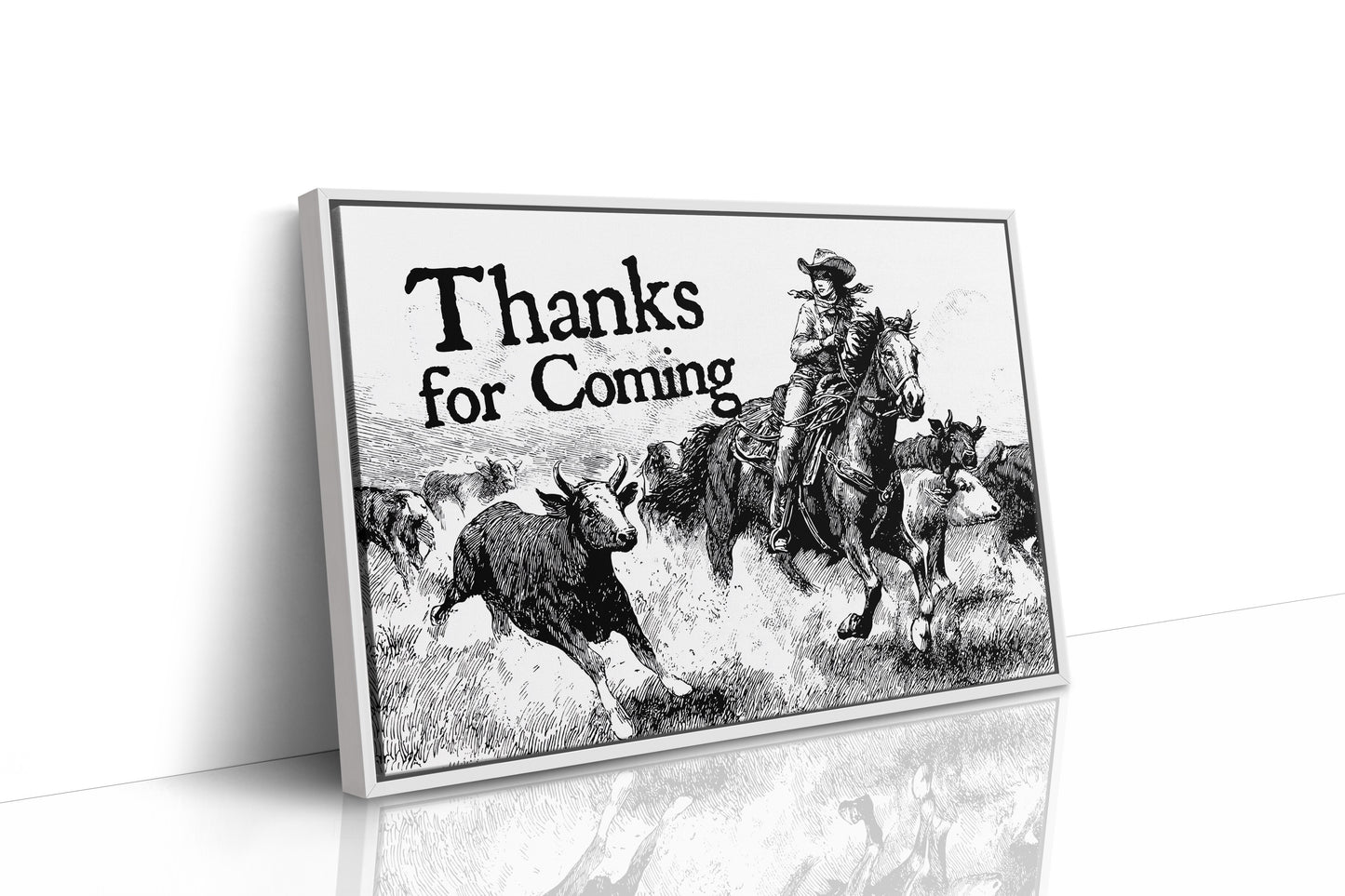Cattle Drive's Bold Welcome