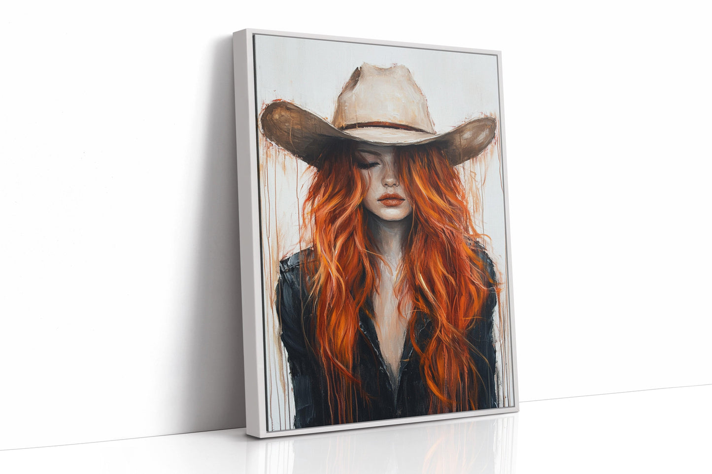 Cowgirl Ember – Rustic Elegance in Red