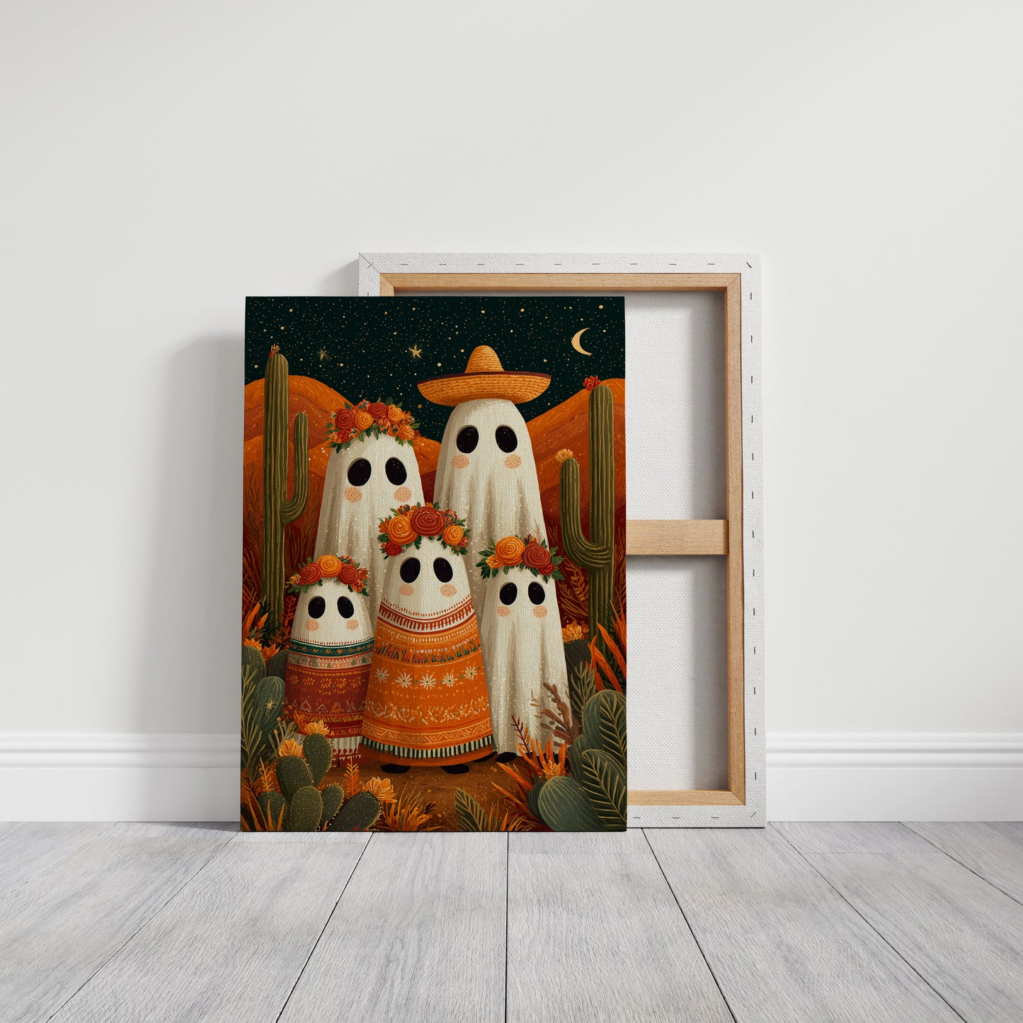 Desert Spirits Wear Marigold Crowns