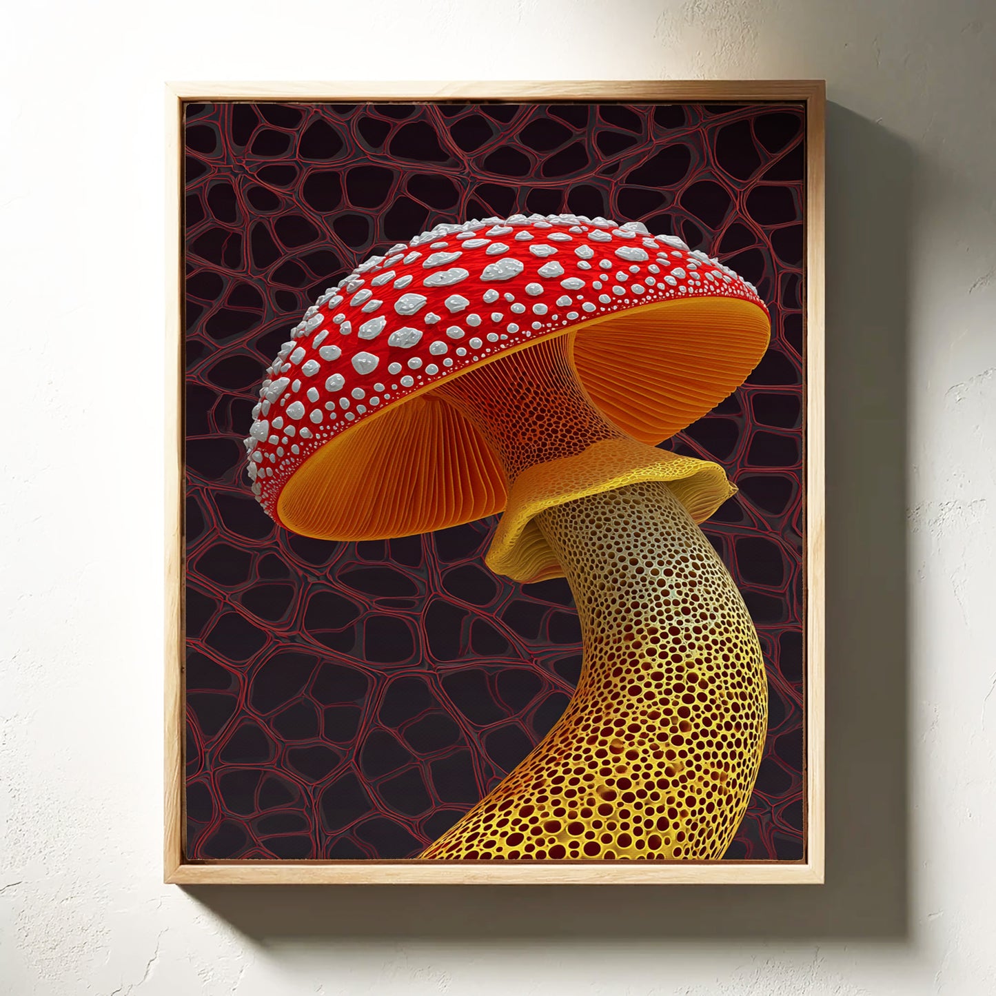 The Enchanted Fungi's Glow