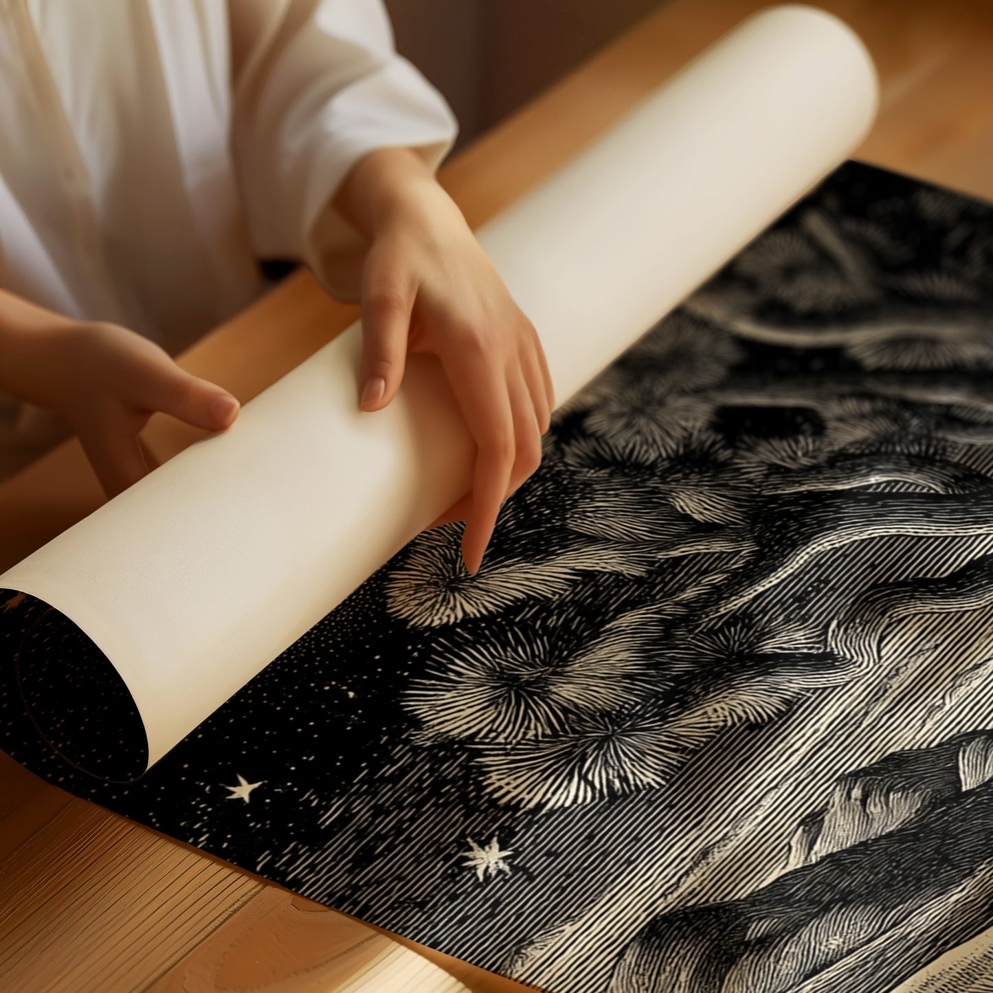 Desert Dreams Under Ancient Stars