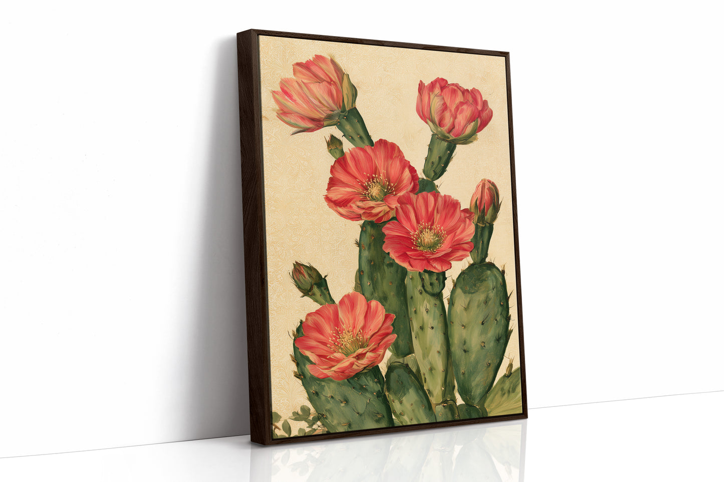 Coral Bloom Prickly Pear