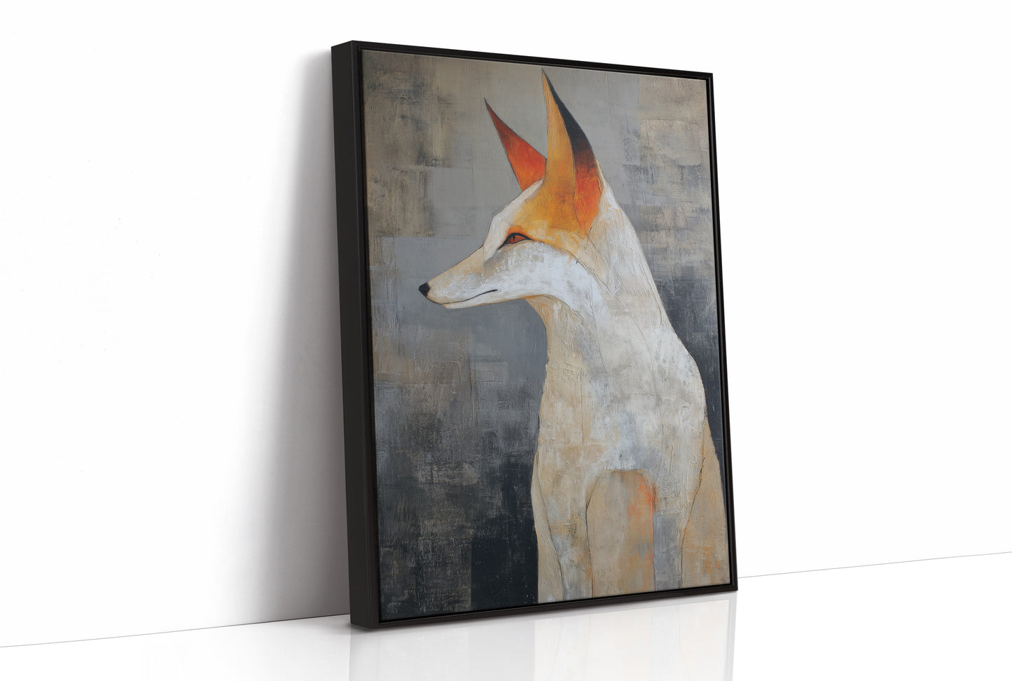 Urban Fox Finds Quiet Library Corner