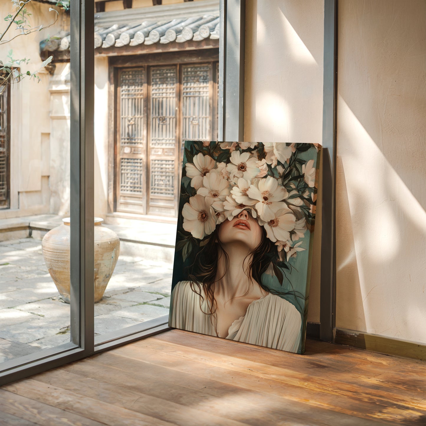 She Blooms in Silence