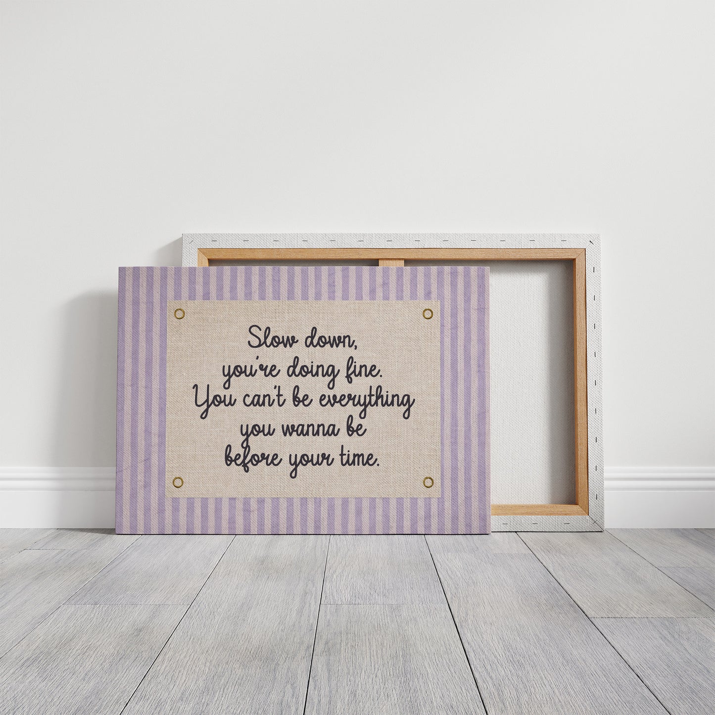 Lavender Statement: Slow Down, You’re Doing Fine
