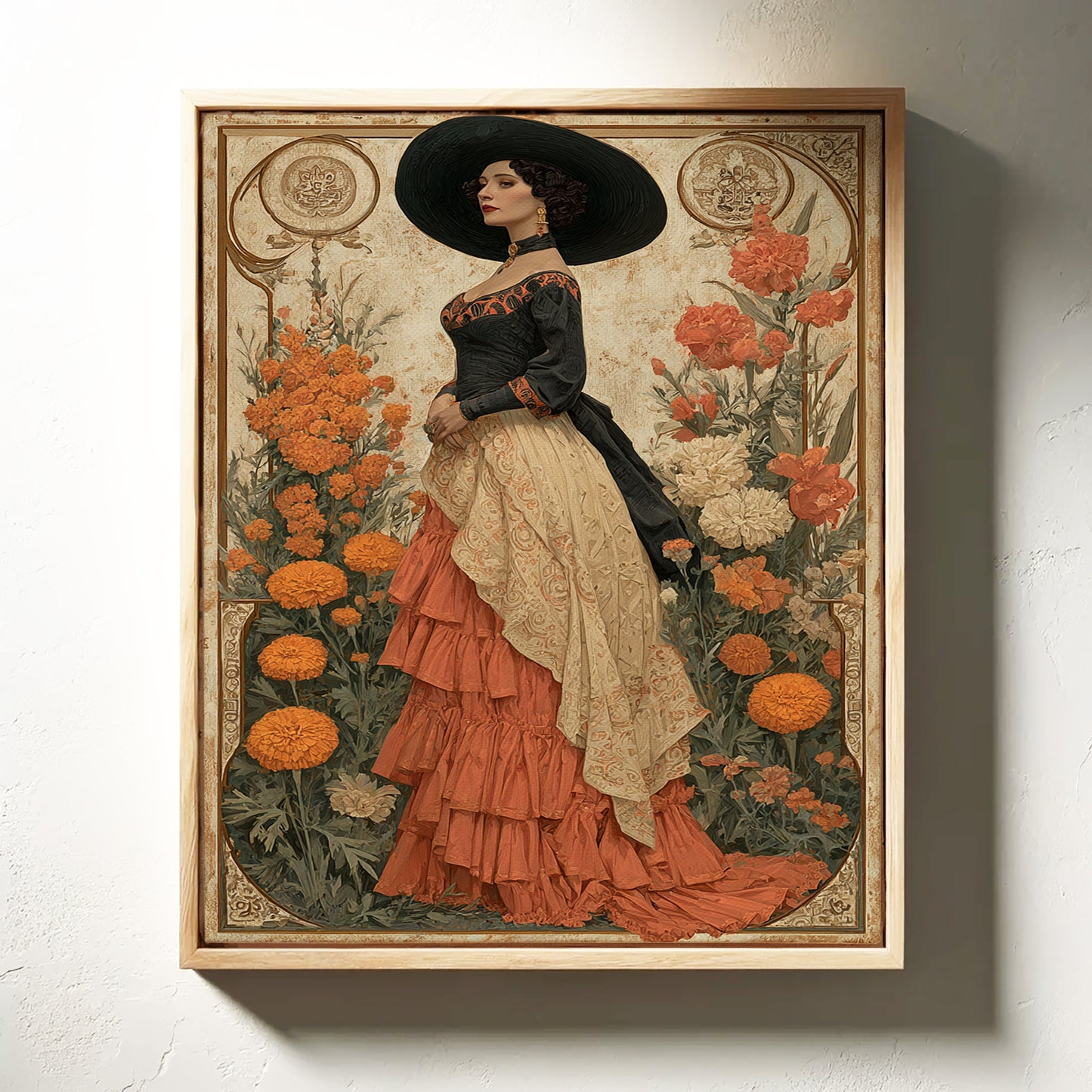 Beneath The Marigold Canopy