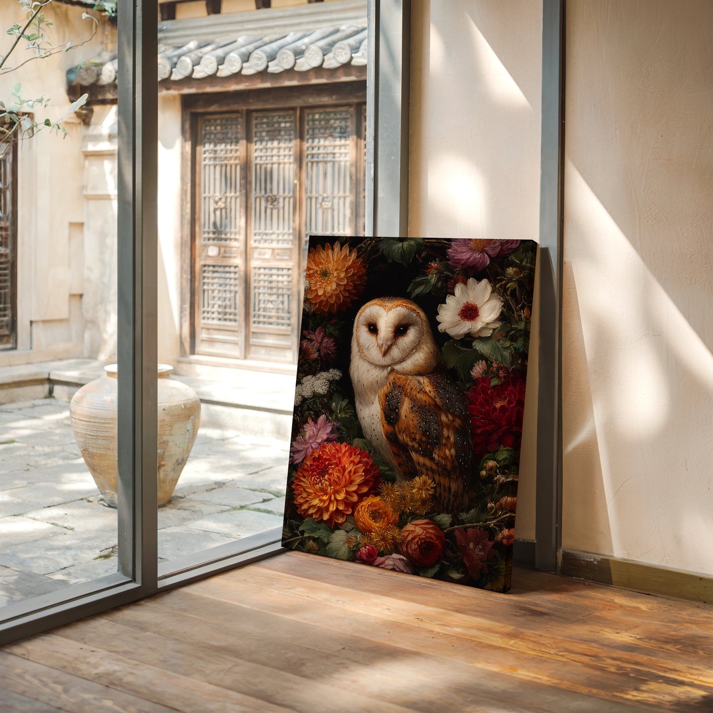 Winged Guardian of the Floral Realm