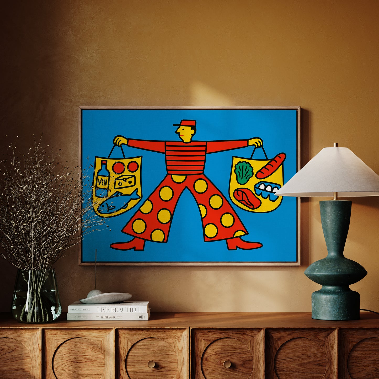 Grocery Run with French Flair