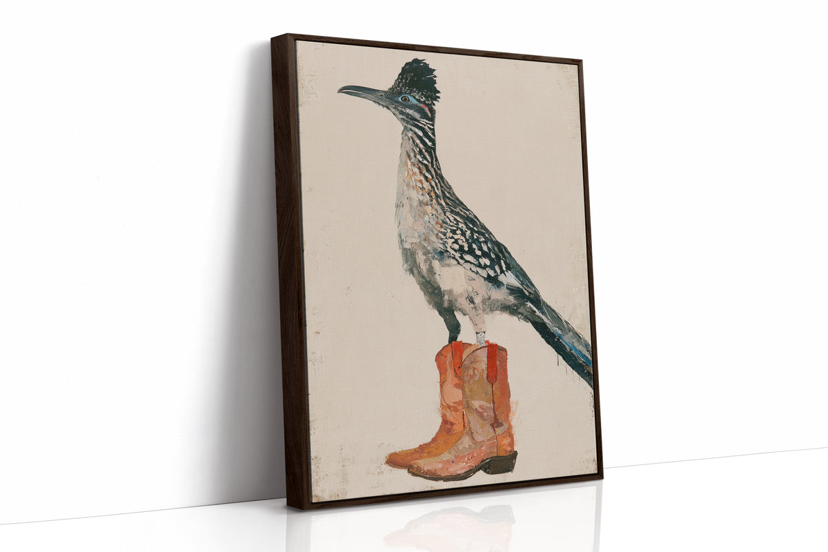 Roadrunner in Cowboy Boots