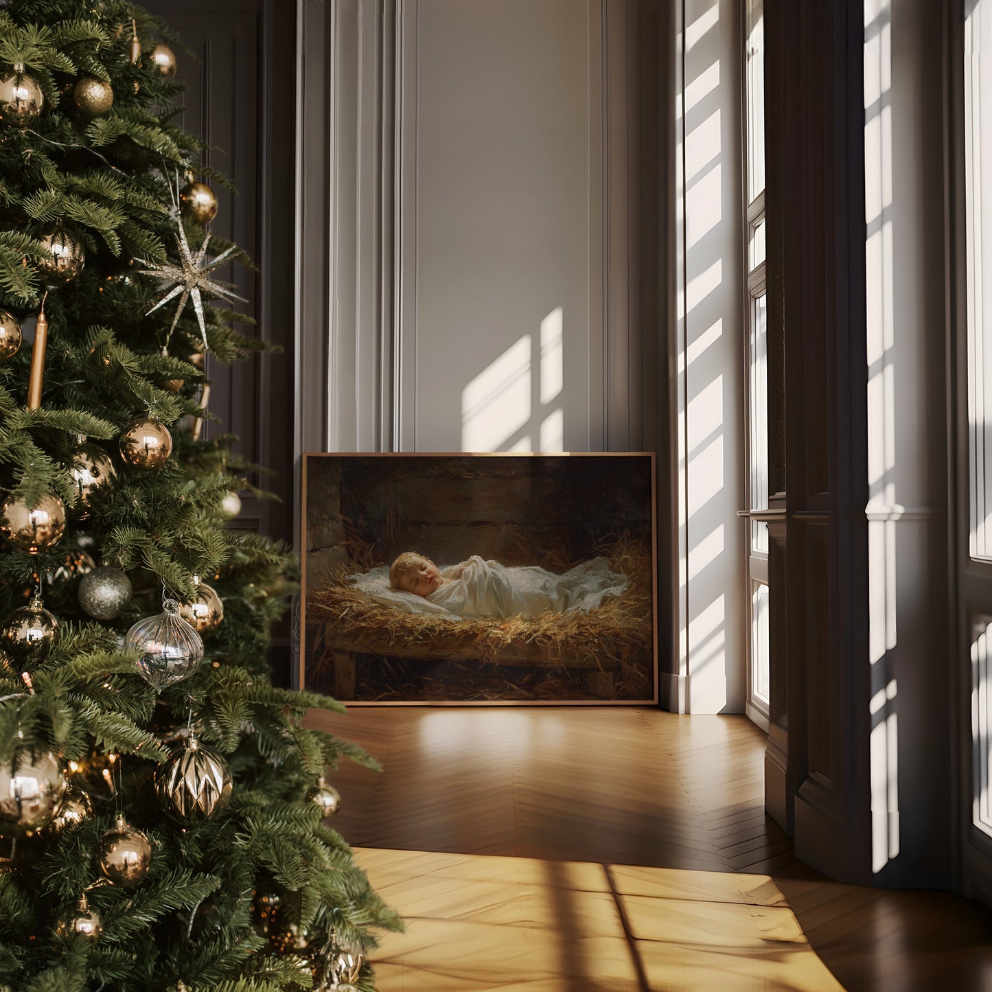 Holy Night Brings Golden Peace