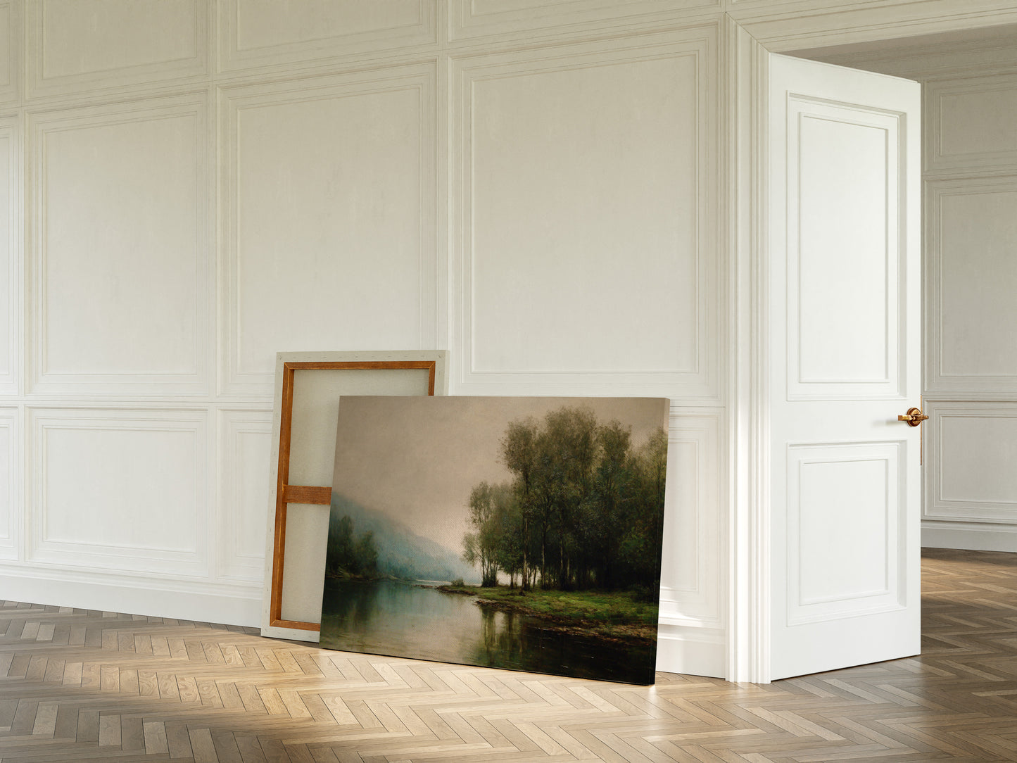 Mist Softens The River's Edge