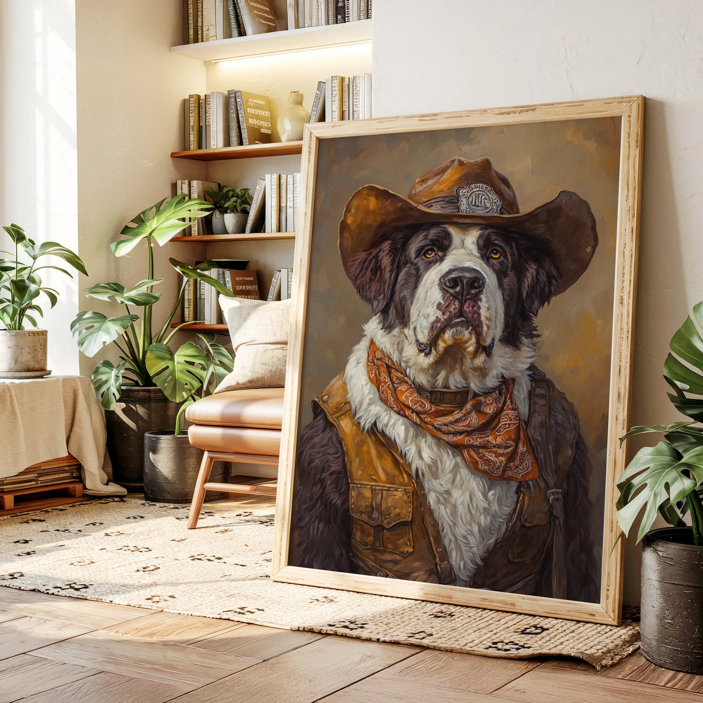 Saint Bernard Saddleback Sheriff