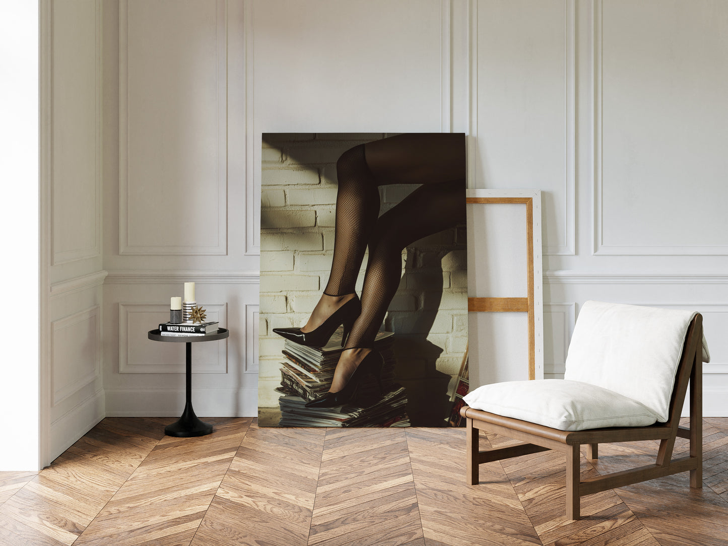 Vinyl Stacks and Velvet Legs