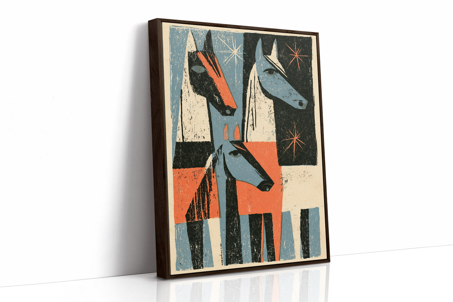 Two Horses, Modern Sky
