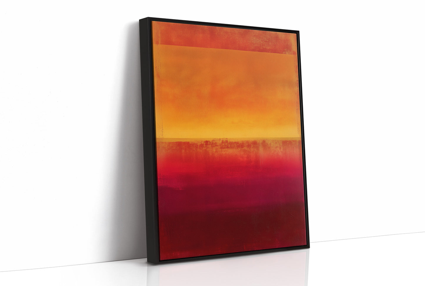 Sunset Colors Blend Their Stories