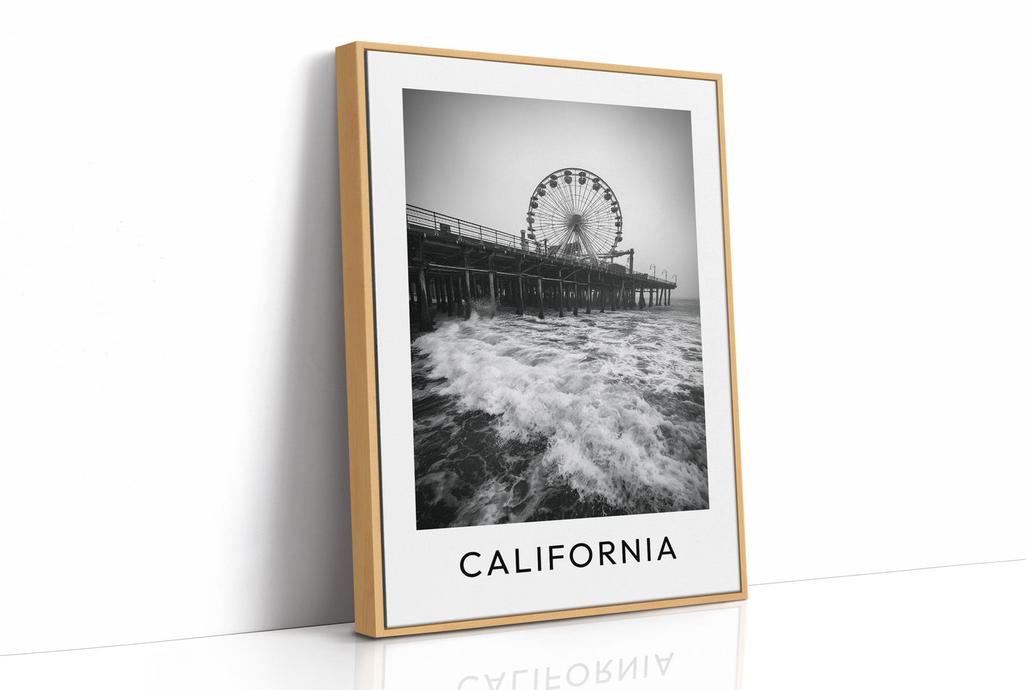 Ferris Wheel Against the Foam