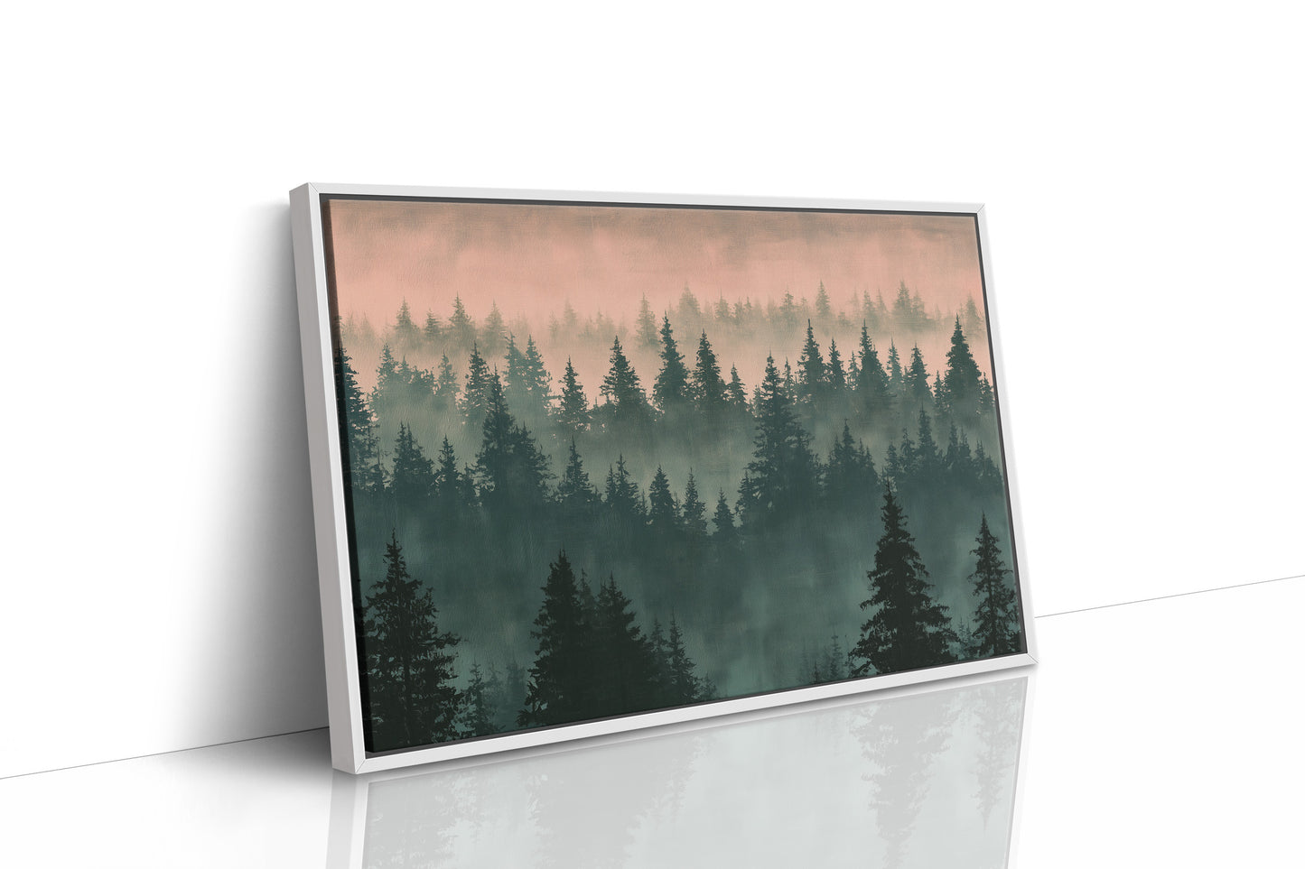 Layers of Green Going Quiet