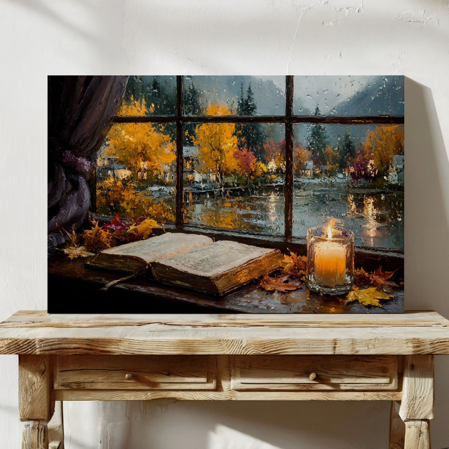 When Pages Meet Autumn's Glow