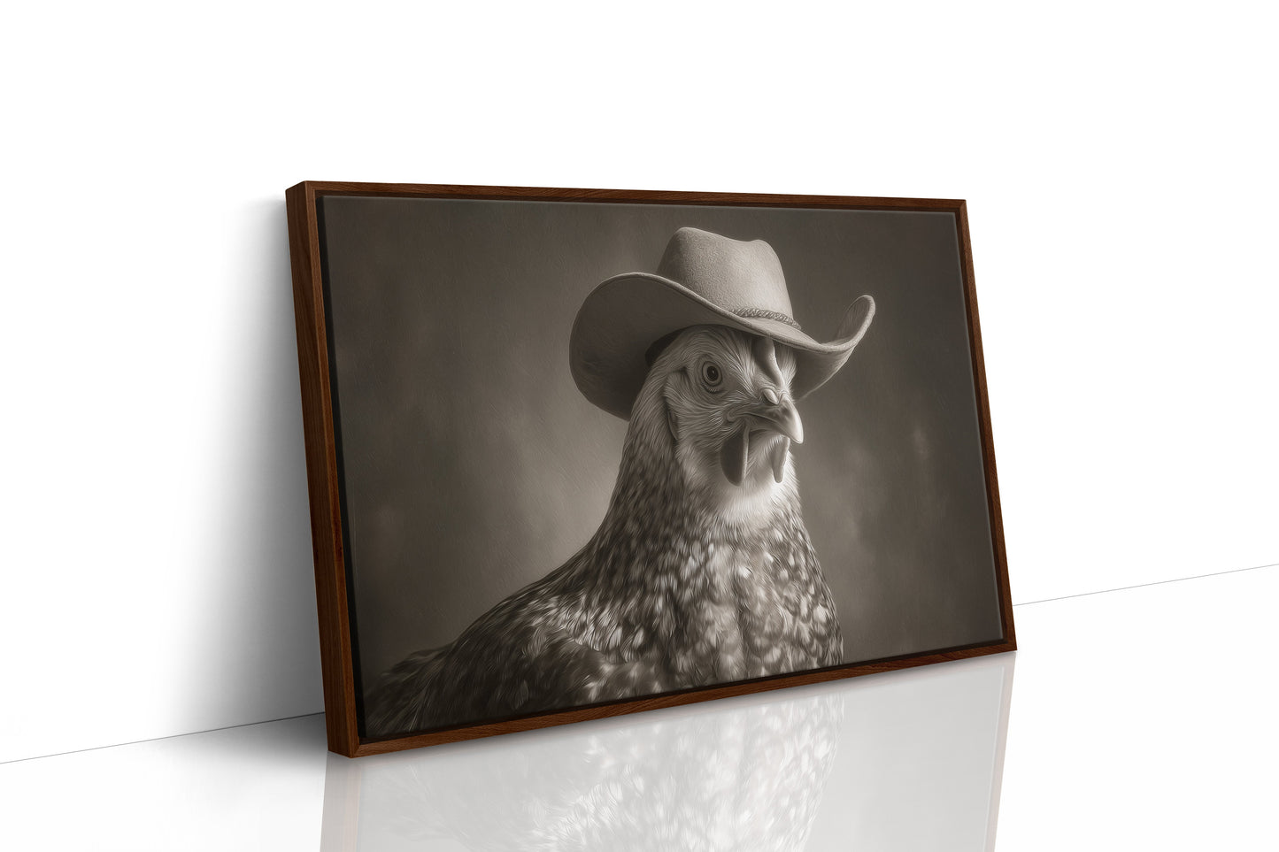 Barnyard Legend Wears Western Crown