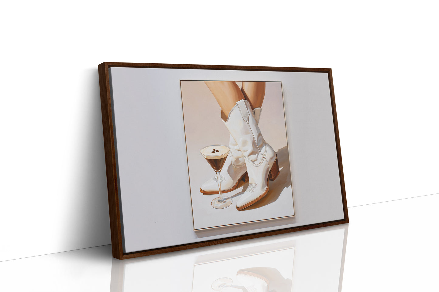 White Boots Raise A Toast