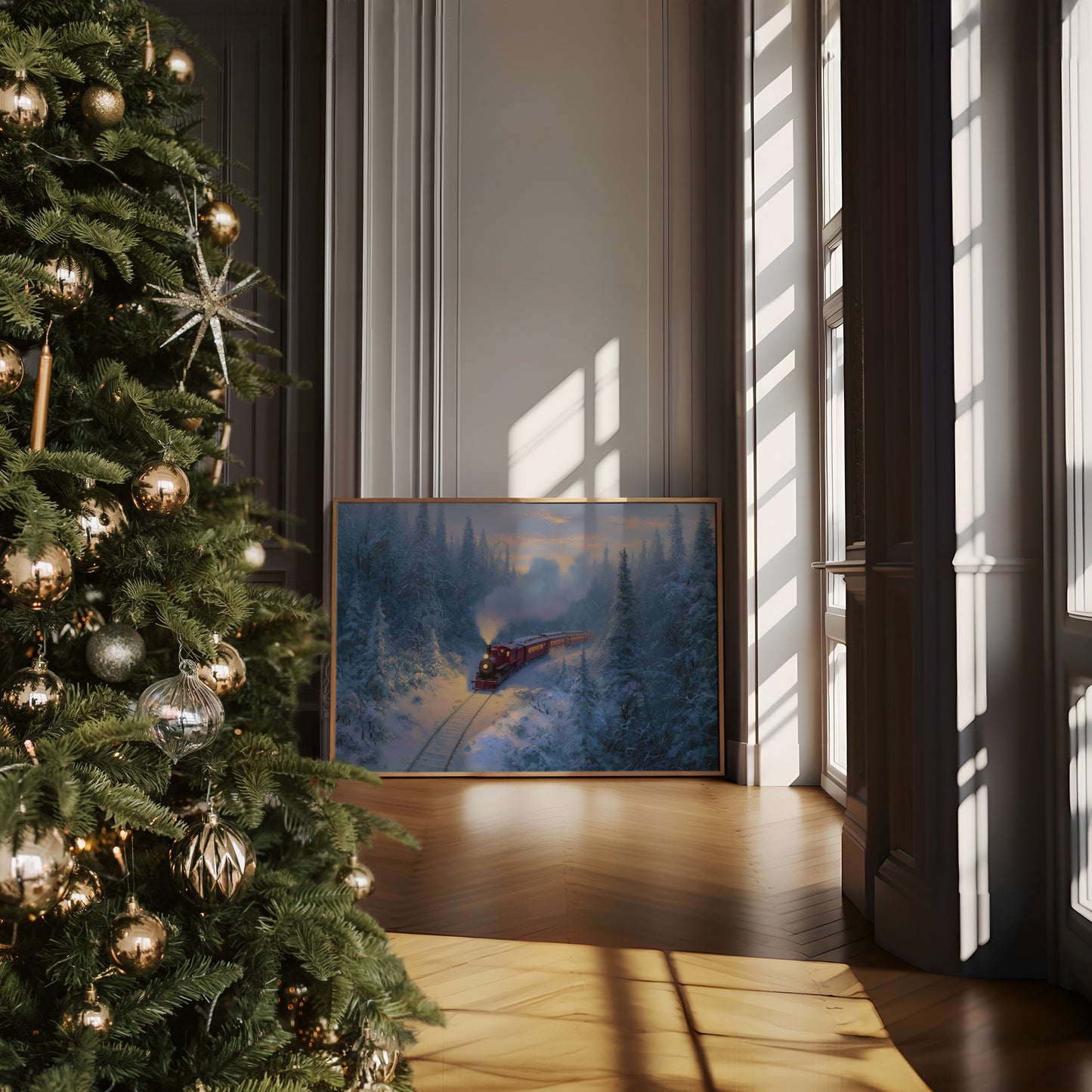 Winter Steam Carries Northern Wishes