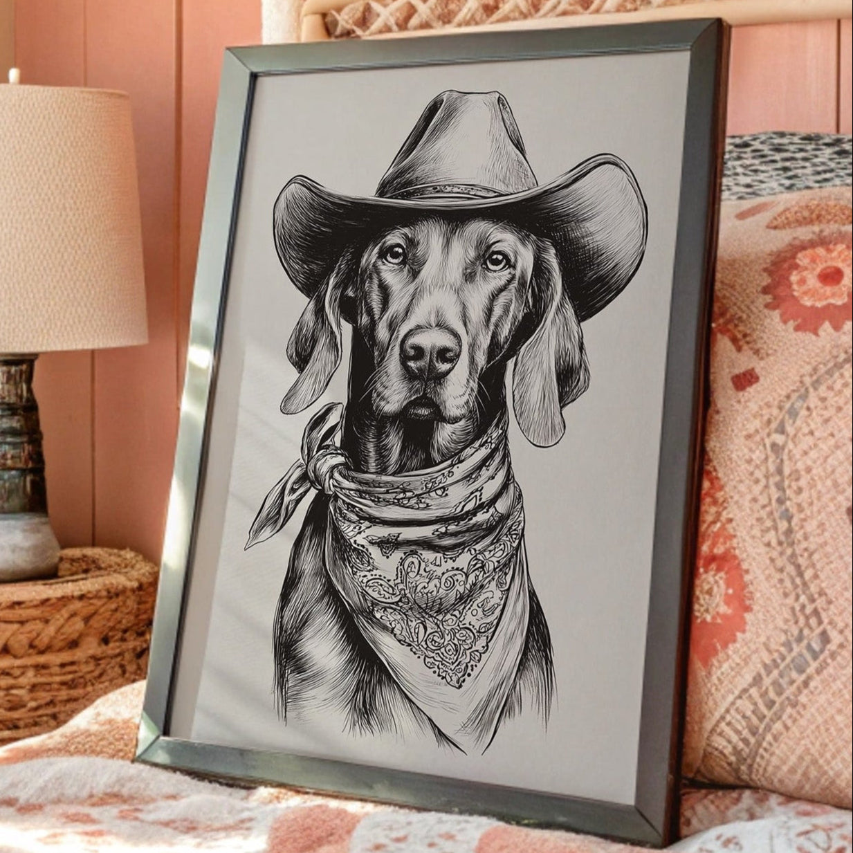 The Canine Cowboy's Resolve