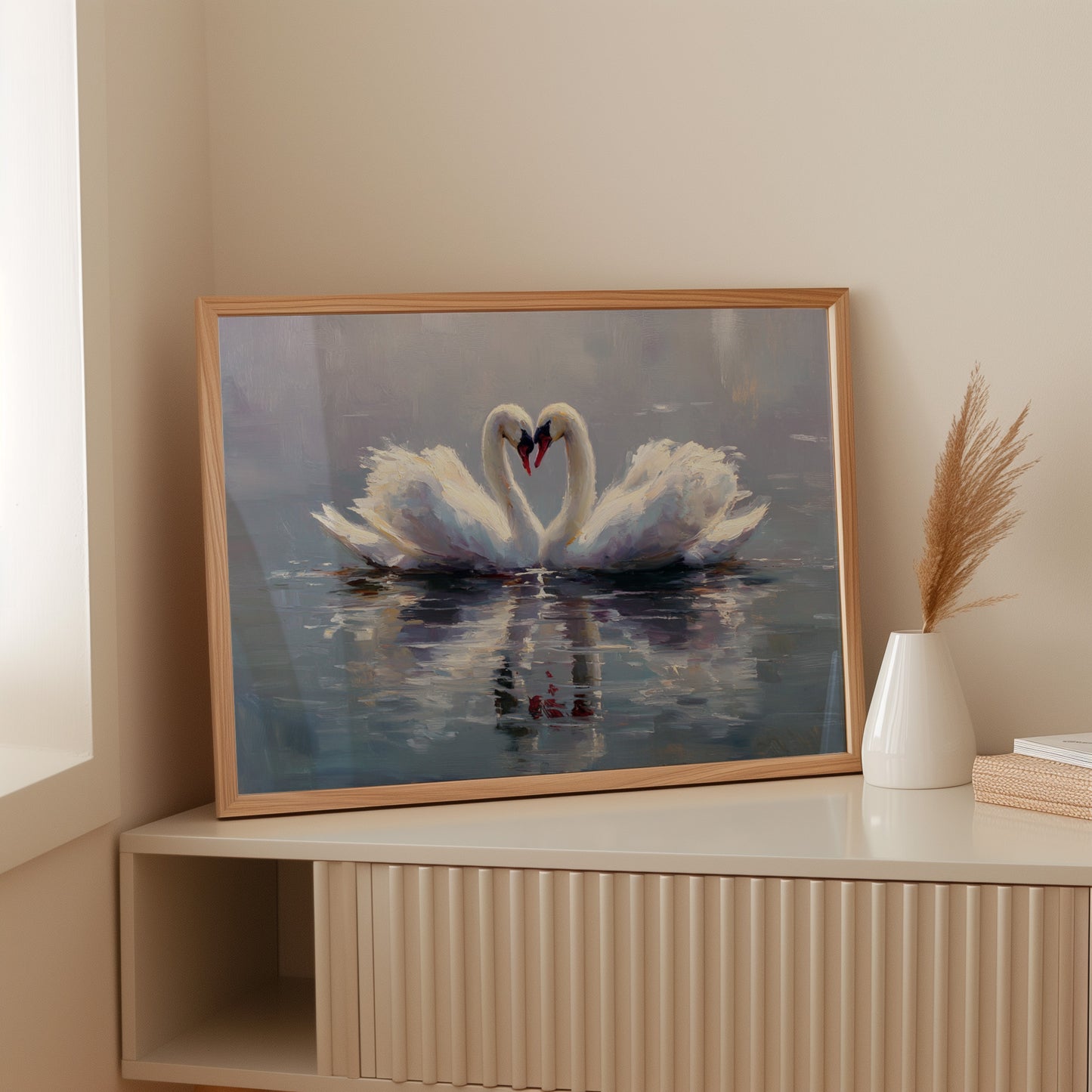 Hearts Entwined Upon Still Waters