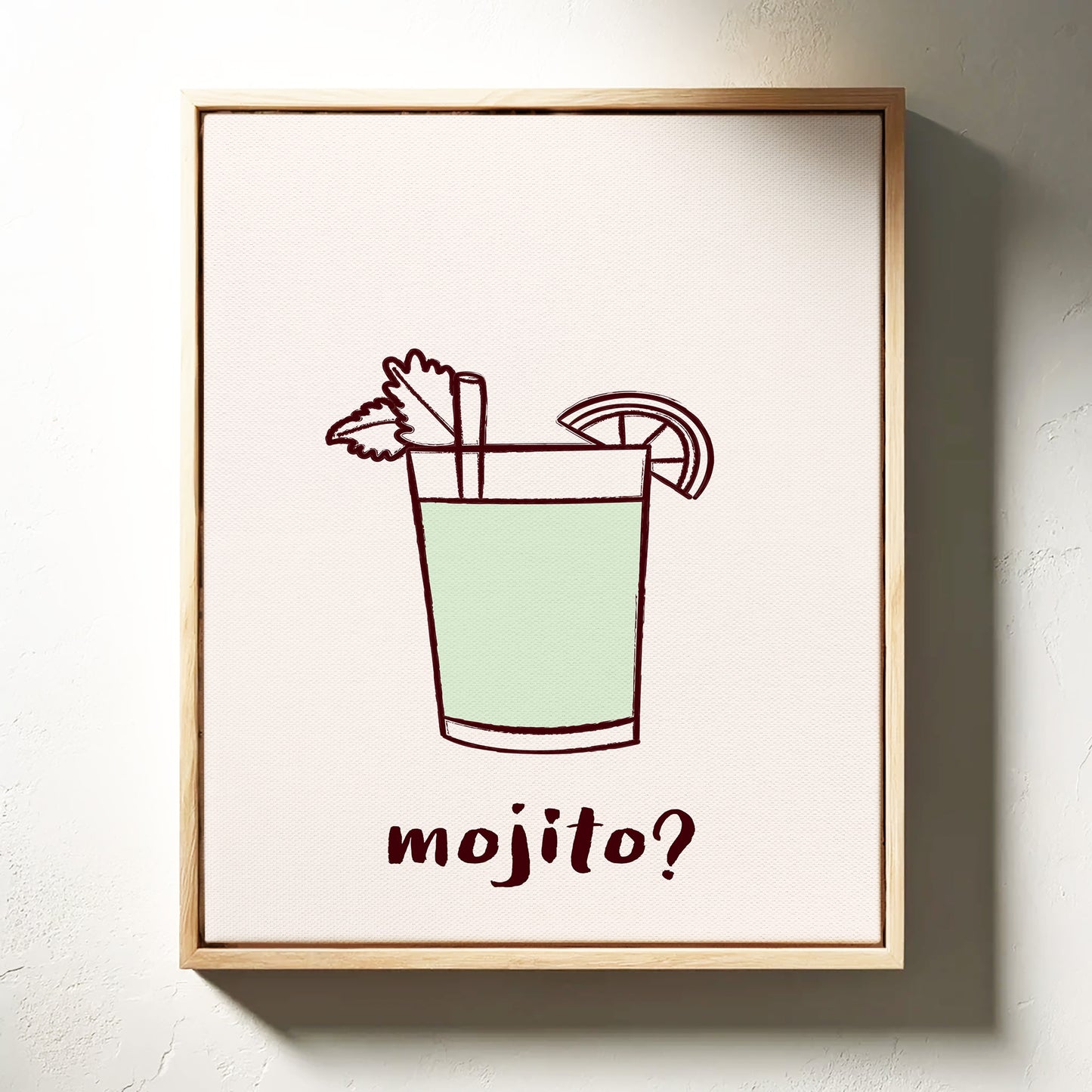 Mint Leaves Dance At Dusk