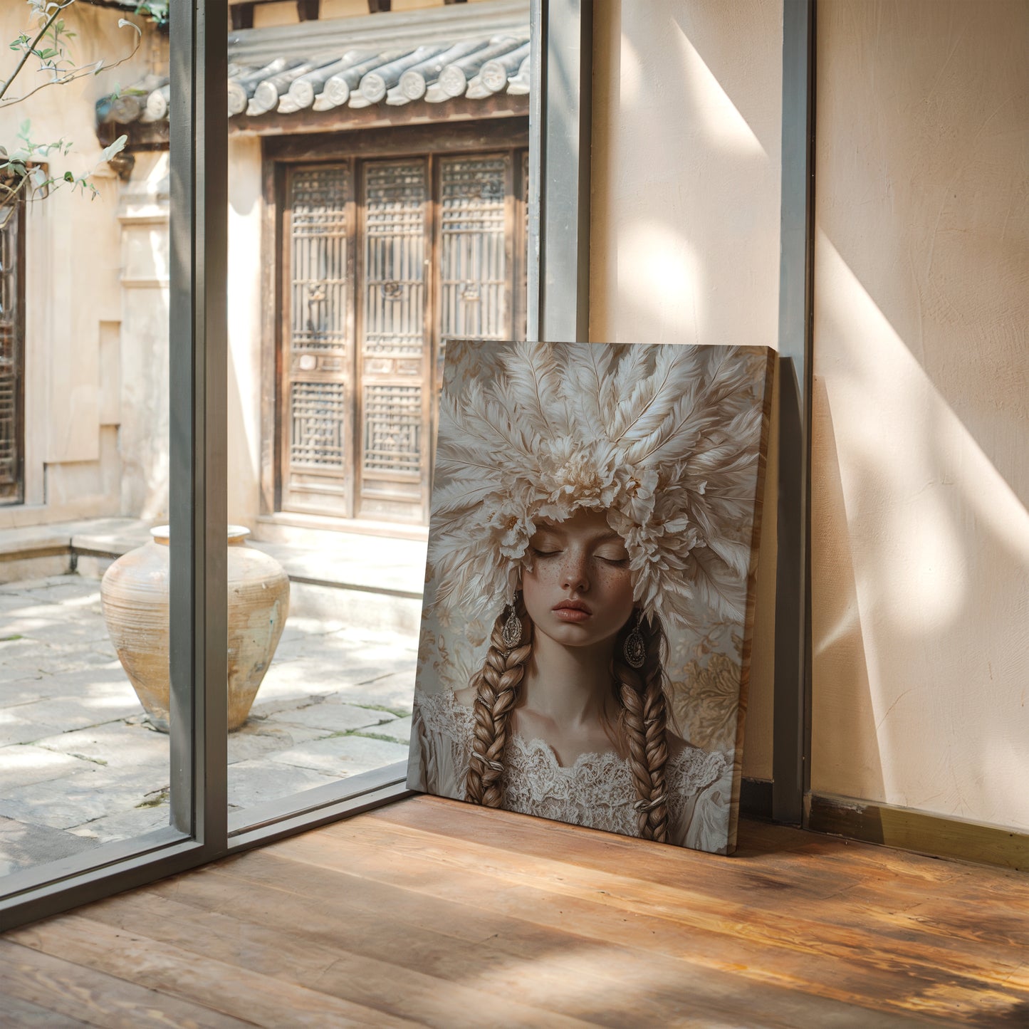 Crowned in Silence and Lace