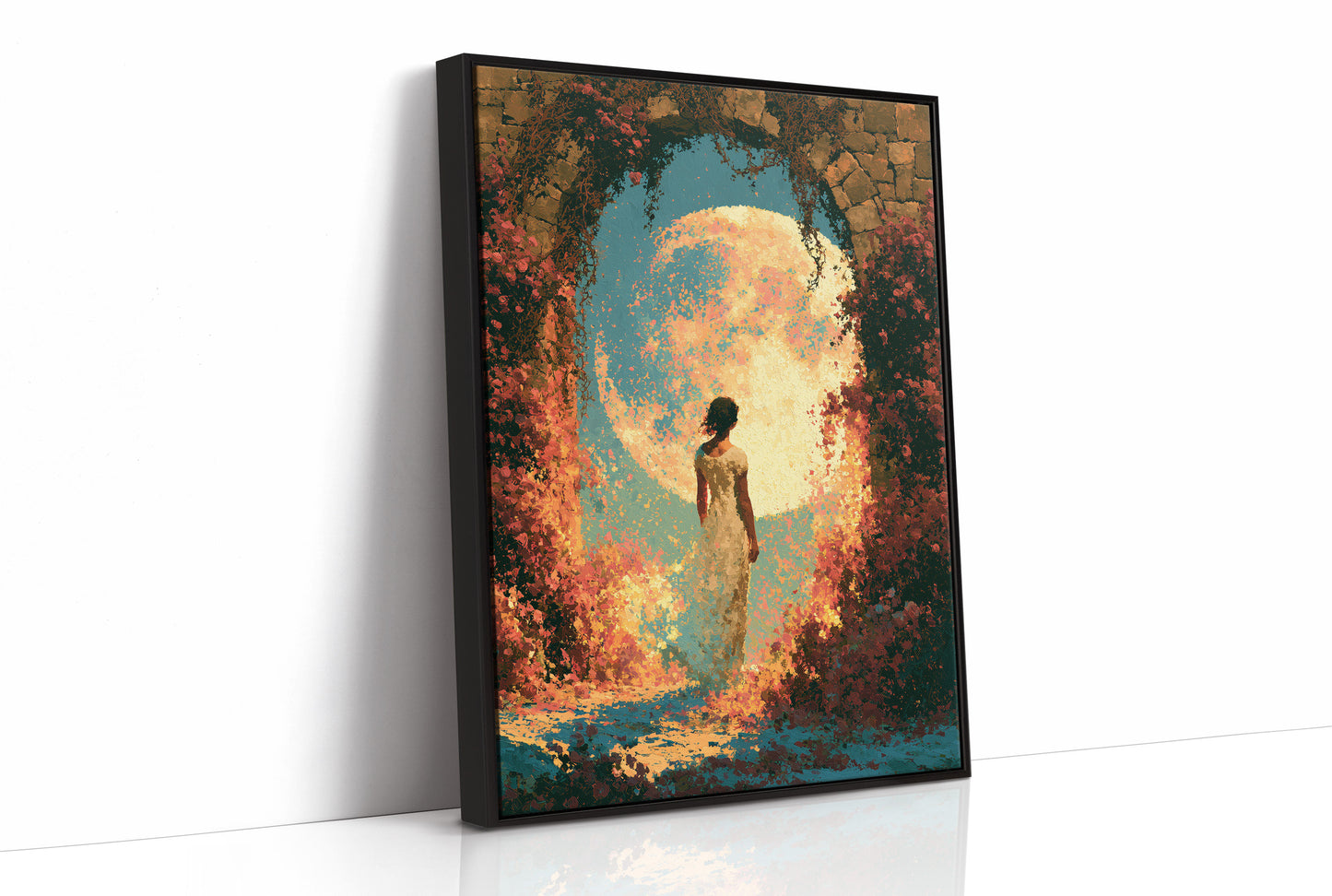 Threshold of Falling Light