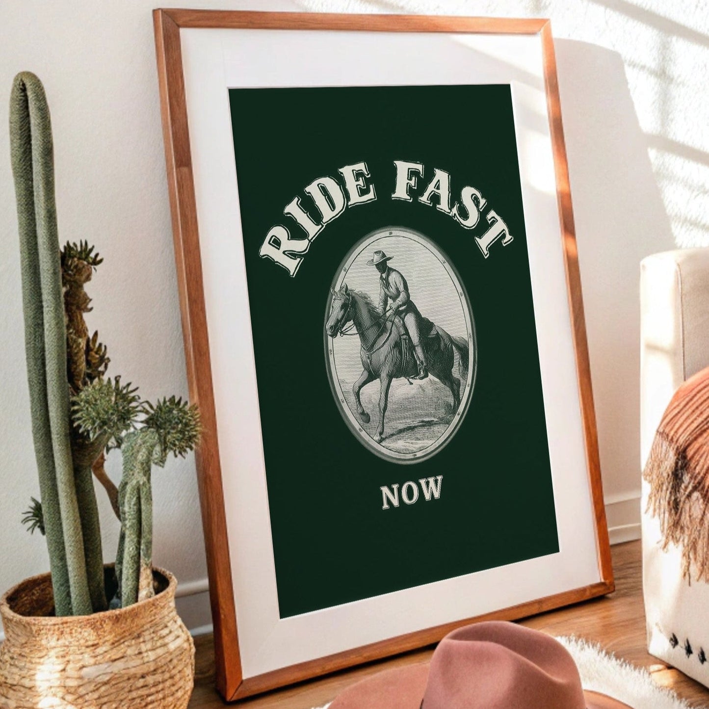 Saddles Call Through Ancient Dust