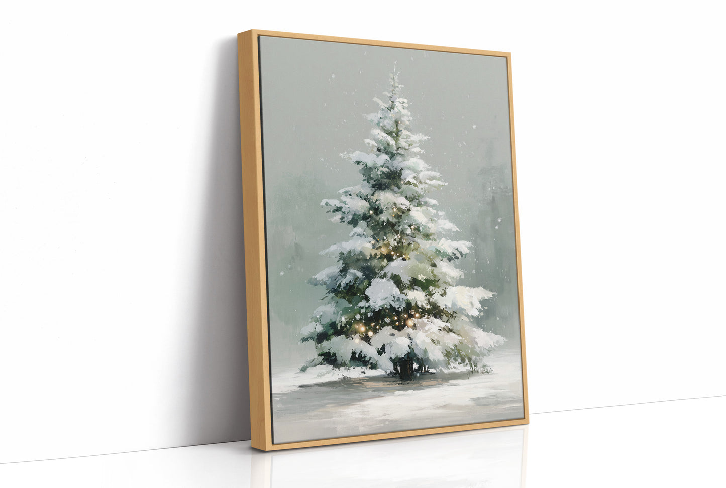 Snow-Draped and Glowing